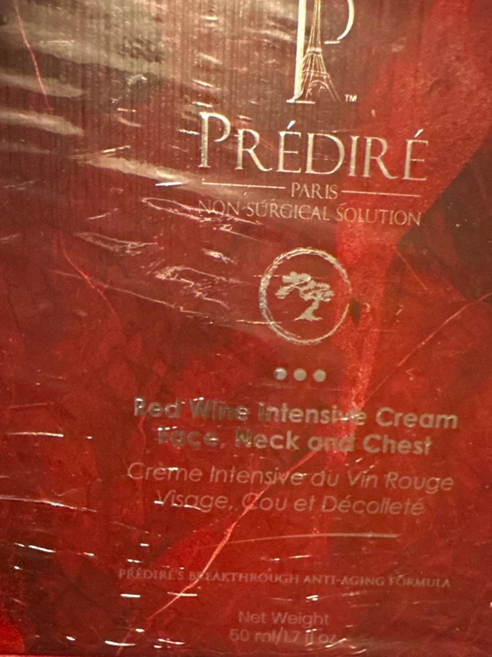 Prédiré Paris Red Red Wine Intensive Cream – Hydrating Anti‑Aging Moisturizer